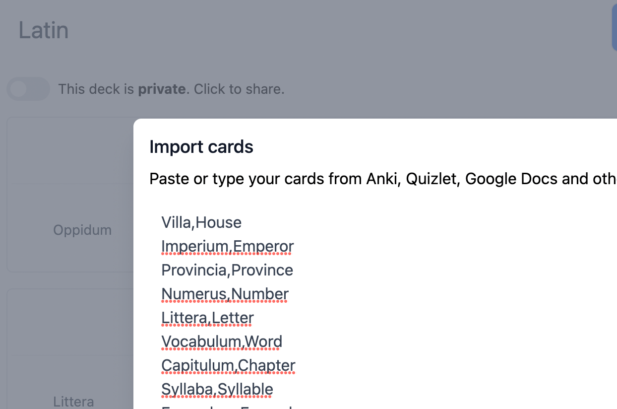 import-existing-flashcards-studius